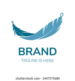 Brand Icon Design Feather Hammock