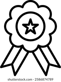 Brand Icon Line Vector Illustration