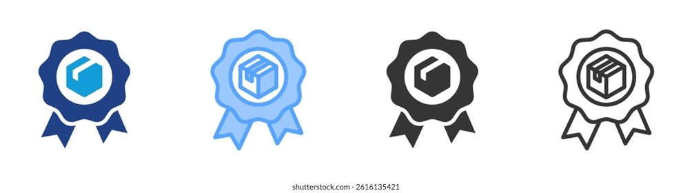Brand icon set multiple style collection