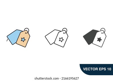 símbolos de marca símbolos vectores elementos para web infográfica