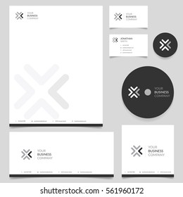 Brand Identity Company Vector Template