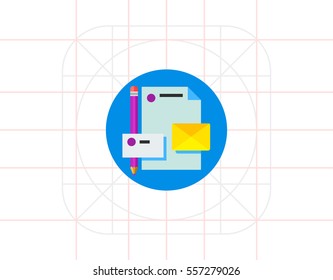 Brand Identity Concept Icon