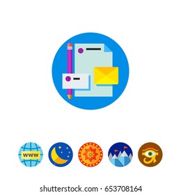 Brand Identity Concept Icon