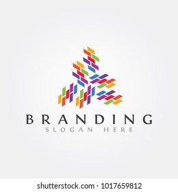Brand identity design.