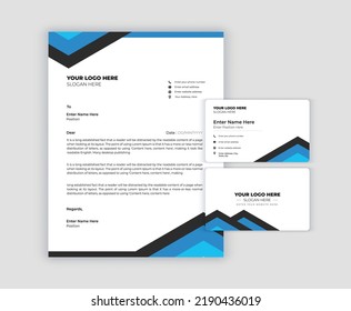 Brand Identity Design For Your Company - Ready to Print Vector EPS file(Latter Head and Business Card)