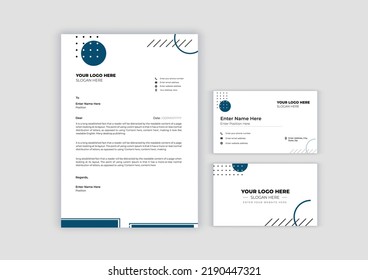 Brand Identity Design For Your Company - Ready to Print Vector EPS file(Latter Head and Business Card)