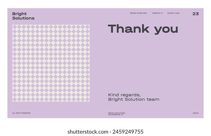 Brand identity guideline template to create visual identity of your company.