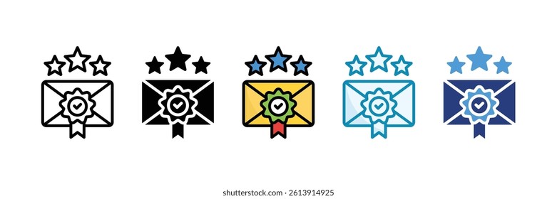 Brand Identity Icon Set Multiple Style Collection