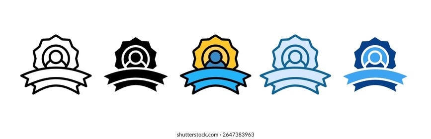 Brand Identity Icon Set Multiple Style Collection