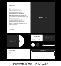 Brand Identity Pack template designs 