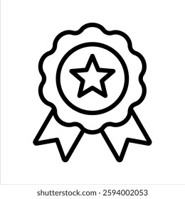 Brand Line Vector Illustration On White Background.