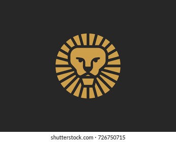 brand lion logo in the circle