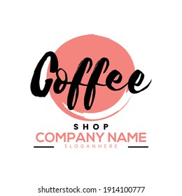 Brand Logo for a COFFEE Shop vector Coffeehouse Logo Maker Abstract