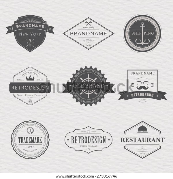 Brand and logo design,
old tavern badge
