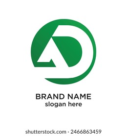 Diseño de logotipo de la marca concepto simple Vector Premium