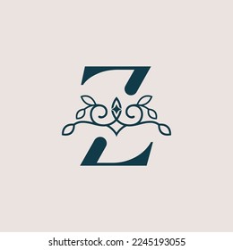 brand logo design template beauty cosmetic Z