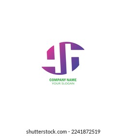 Brand logo design of vector