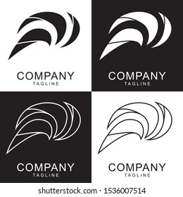 Brand Logo Icon Modern Abstract Illustration Vector Sign Symbol Modern Simple business, company, office, corporate