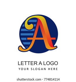 brand logo letter a