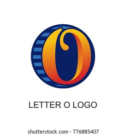 brand logo with letter o