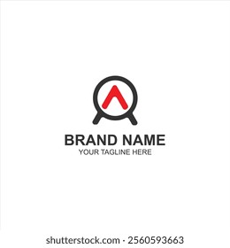 brand logo oa initial icon with creative vector illustration