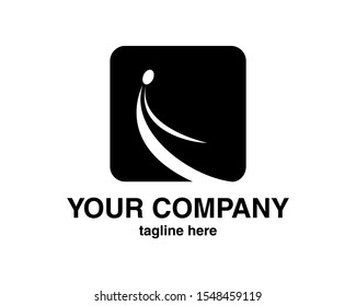 Brand Logo Shape. Simple Logo for Company