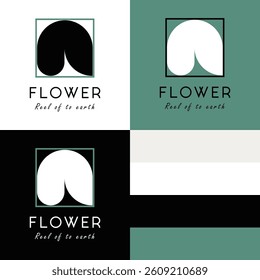 Brand logo template eps with the color palettes and typography.