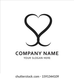 Brand Logo vector in isolated white background