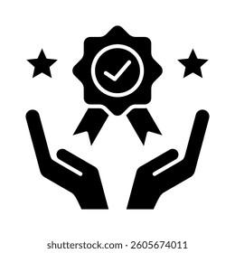 Brand Loyalty Icon Element for Design