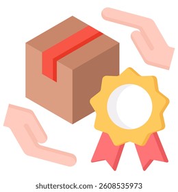 Brand Loyalty Icon Element For Design