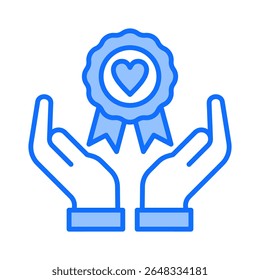 Elemento de icono de lealtad de marca para diseño