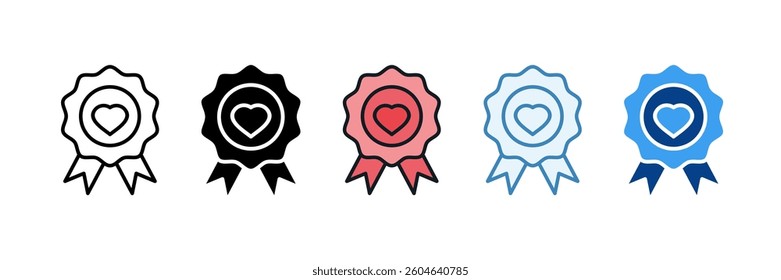 Brand Loyalty Icon Set Multiple Style Collection