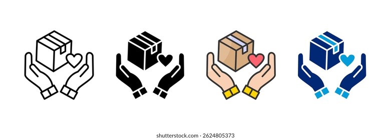 Brand Loyalty Icon Set Multiple Style Collection