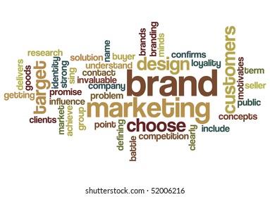 Brand Marketing - Word Cloud