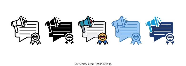 Brand Messaging Icon Element For Design