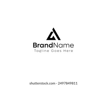 Brand A Modern Letter Logo