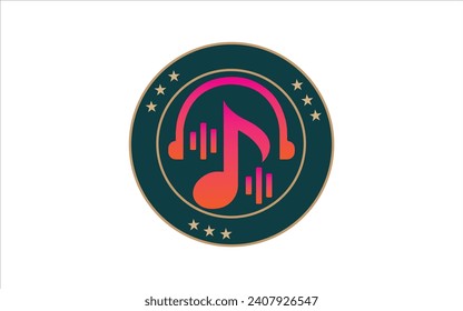 brand music for usa logo design modern logo