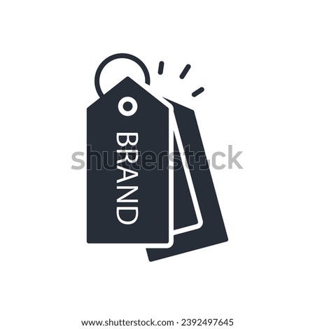 brand name icon. vector.Editable stroke.linear style sign for use web design,logo.Symbol illustration.