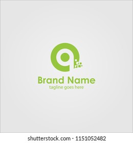 Brand Name Logo Template Design