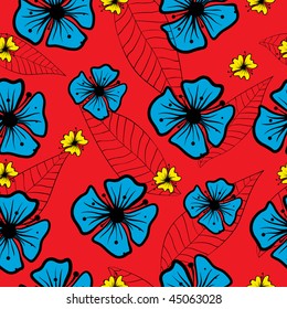 brand new flowery continuous pattern vector design vegetation nature flower star background scene earth leaf scenery ornate flowery ribbon ornament wallpaper ornamental tile template pattern floral de