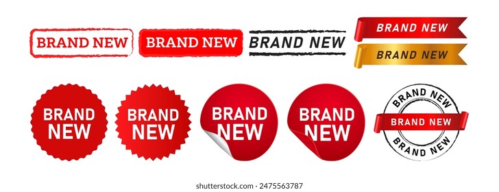 brand new rubber stamp labels sticker sticker tag new items