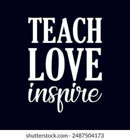 Brand new teaching  typography logo design 