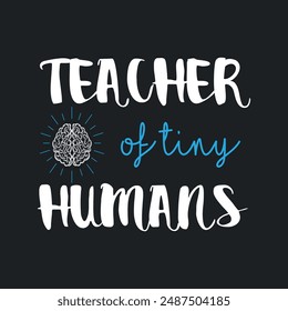 Brand new teaching  typography logo design 