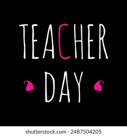 Brand new teaching  typography logo design 