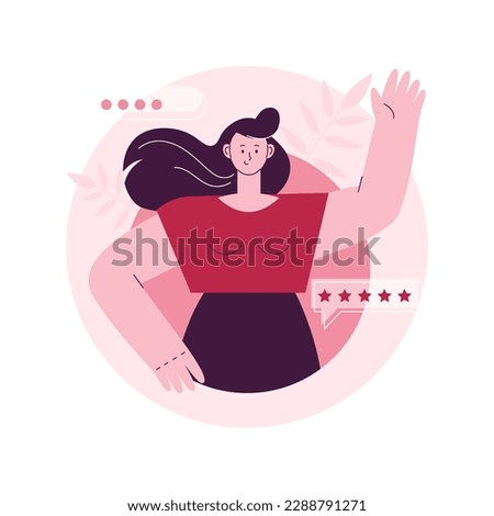 Brand persona abstract concept vector illustration. Brand personalization, customer identification, target marketing, persona qualities and appearance, association, focus group abstract metaphor.