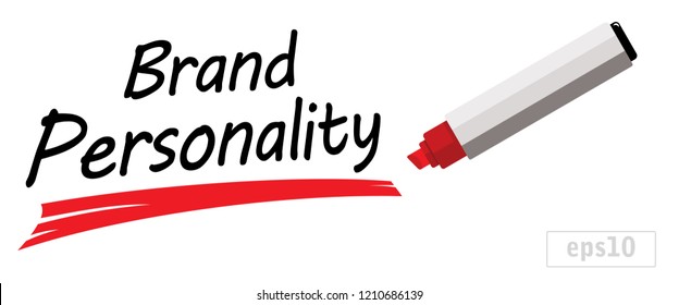 Brand Personality, Red Marker Pen