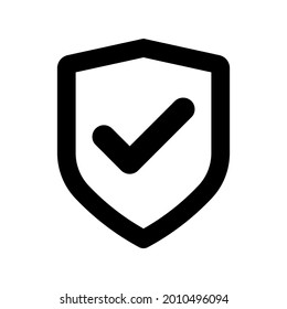 Brand Protection Icon.check,security (vector Illustration)