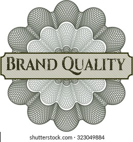 Brand Quality rosette