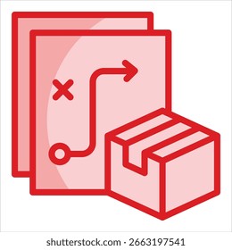 Brand Strategy Icon Element For Design