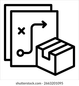 Markenstrategie-Symbolelement für Design